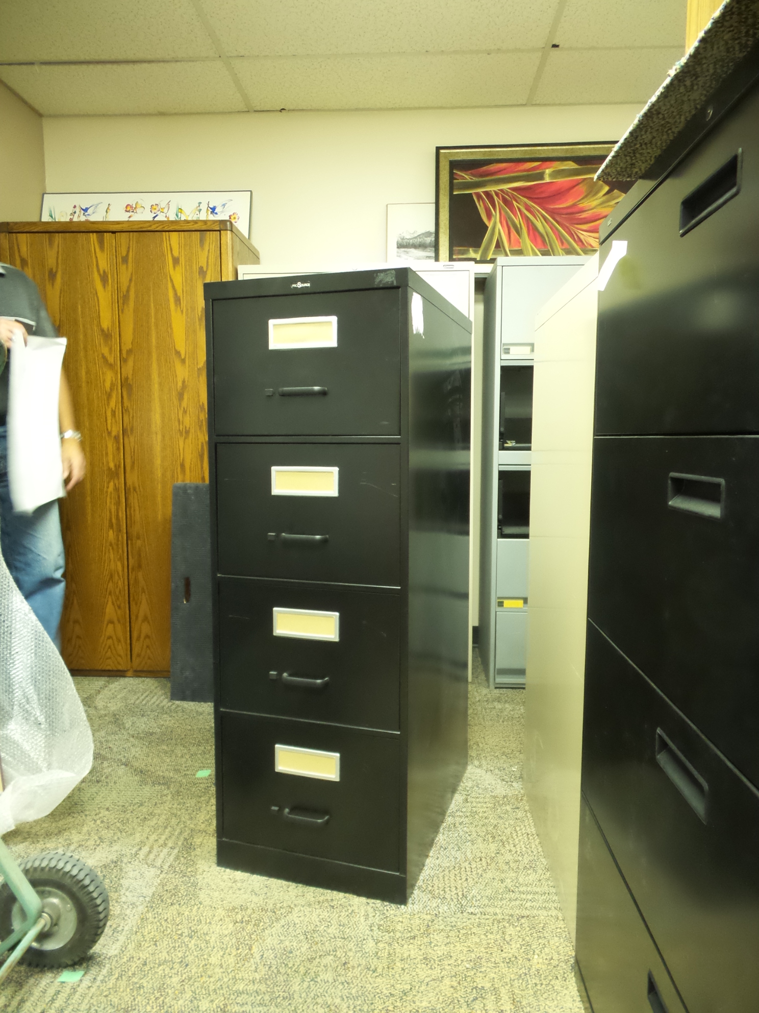 Prosource Black 4 Drawer Vertical File Allsold.ca Buy